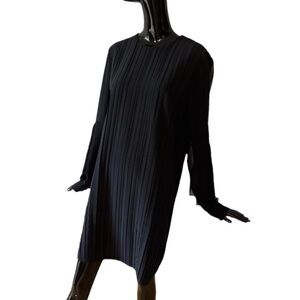 Just Cavalli Black Pleated Dress